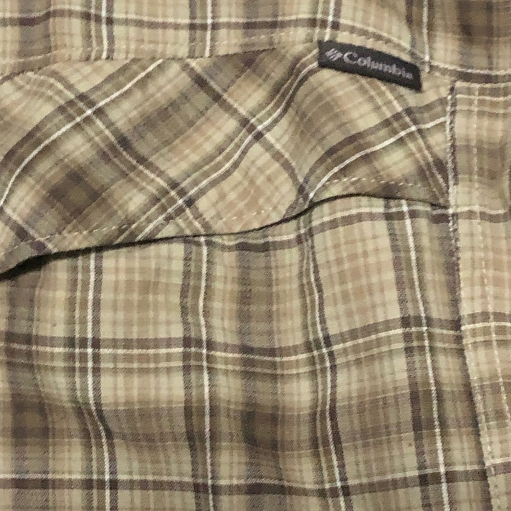 Columbia Omni-Shade Sun Protection Mens Sz XXL Fishing Outdoor Button Down Shirt - Picture 4 of 6